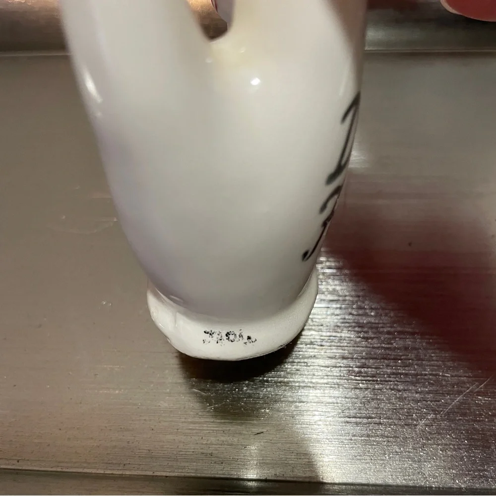 Vintage MG Japan Ceramic Reminder Hand Figurine - 'Don't Forget!' Kitsch Decor - Picture 5 of 10